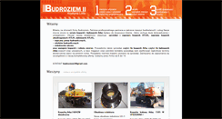 Desktop Screenshot of budroziem.pl