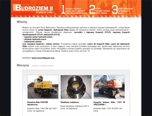 Tablet Screenshot of budroziem.pl